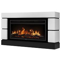 Каминокомплект: Очаг Electrolux EFP/P-4220LS, портал Moderno 42/40/36, белый