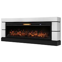 Каминокомплект: Очаг Royal Thermo Aurora RTFP/P-AR60LS, портал Moderno 60, белый