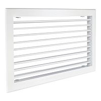Решетка настенная однорядная SHUFT 1 WA 400x150